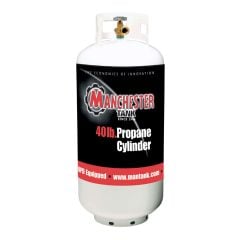 Manchester 40 lb. Vertical Propane Tank With QCC1/OPD Valve