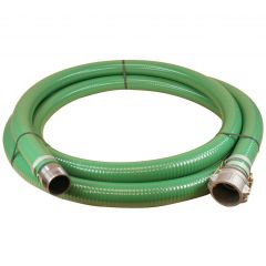 4" x 20' PVC Suction Hose - C and N coupling