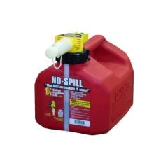 No-Spill 1.25 Gallon Red Gas Can