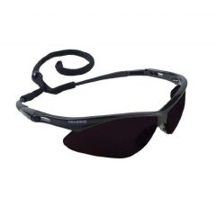 Nemesis: Black Frame, Smoke Anti-Fog Safety Glasses