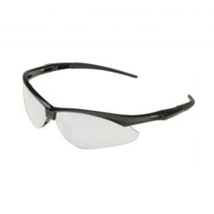 KleenGuard Nemesis Black Frame Safety Glasses, Uncoated Lens