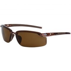 Crossfire ES5 Brown Polarized Safety Glasses