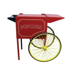 Paragon Medium Red Cart for 8 oz. Rent-A-Pop Popcorn Machines