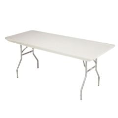 Kwik Covers 8' Rectangle Ivory Table Cover