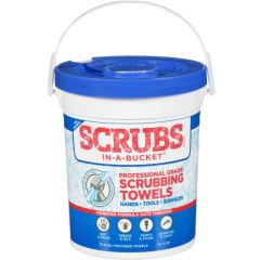 Scrubs In-A-Bucket Hand Cleaner Towels, Citrus