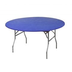 Kwik Covers 48" Round Royal Blue Table Cover