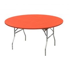 Kwik Covers 60" Orange Round Table Covers - Bulk