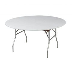 Kwik Covers 60" White Round Table Covers - Bulk