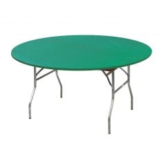 Kwik Covers 60" Round Hunter Green Table Cover