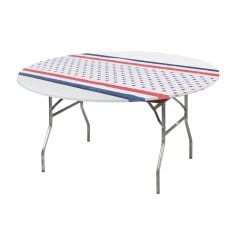 Kwik Covers 60" Round Patriotic Table Cover
