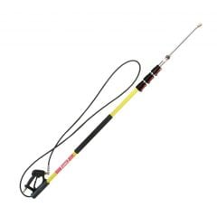 BE Pressure 24 Foot Telescoping Pressure Washer Extension Wand