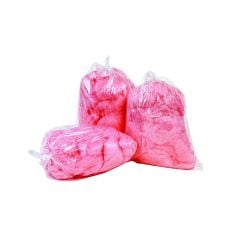 Clear Cotton Candy Plastic Bags, 1,000 Count