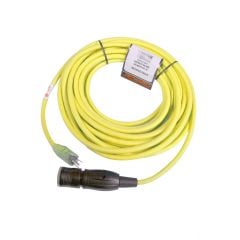 ProLock 12/3 SJTW 50' Yellow Extension Cord