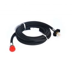 12' Hose with POL Hand Wheel for Mr. Heater Buddy Type Heaters