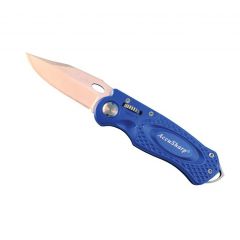 Accusharp Folding Sports Knife, Blue