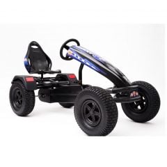 Prime Karts XL-4 Pedal Kart with Charger Blue Graphics