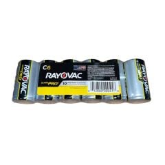 Rayovac Ultra Pro C Alkaline Batteries, 6 Pack