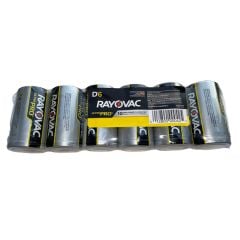 Rayovac Ultra Pro D Alkaline Batteries, 6 Pack