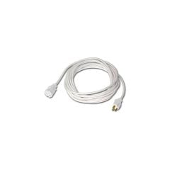 Century Wire Pro Classic 12/3 SJTW 15' White Extension Cord, D14512015