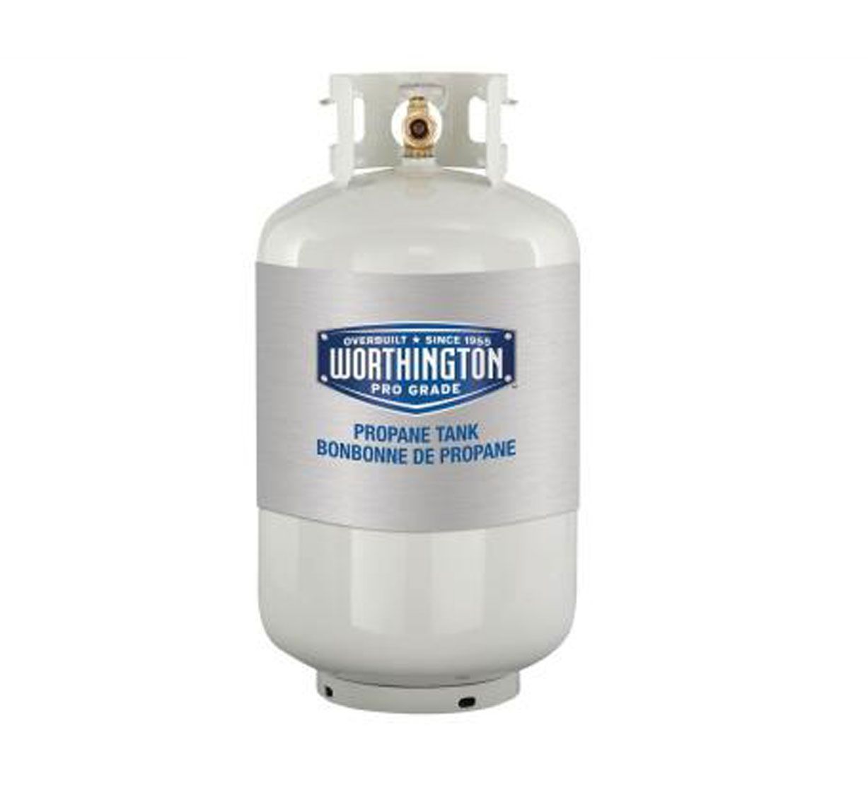 WORTHINGTON PROPANE GRILL TANK SERVICE VALVE WITH GAUGE COUPLER OPD BBQ OVERFILL 